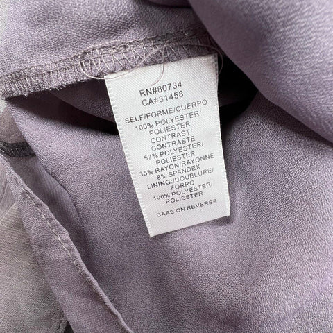 To The Max NWT Colorblock Maxi Dress Mineral Gray Pink Tie Back Sz M