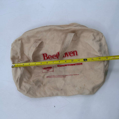 Vintage 1992 Beethoven Movie Promo Canvas Duffel Bag MCA Universal 7x6x3