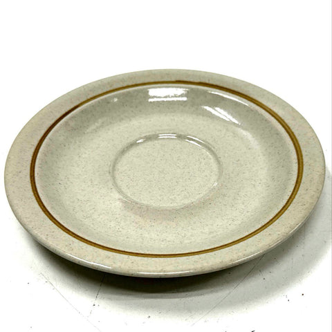 Kingsbury Stoneware Collection Japan Mug and Saucer Set 15 Piece Beige Brown