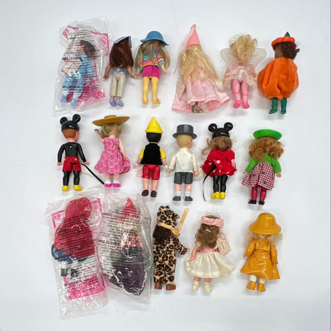 Madame Alexander Doll Lot McDonald's Happy Meal 17 Pieces 5 Inch Mixed Figures