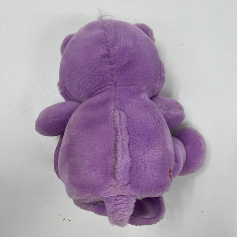 2004 Play Along Care Bear Share Bear Interactive Talking Plush Toy