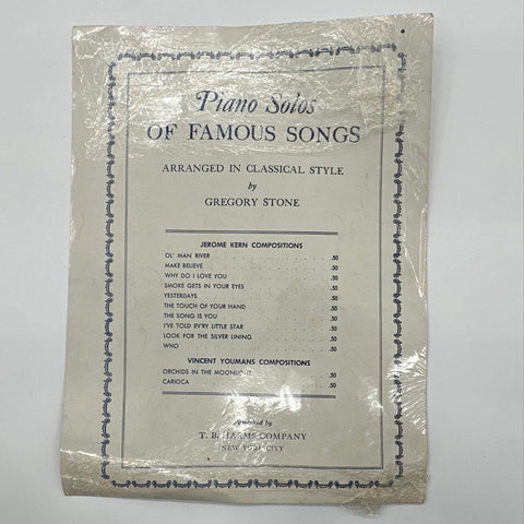 Vintage Sheet Music Lot 7 Pieces 1910s-1940s Frank Sinatra It Had To Be You