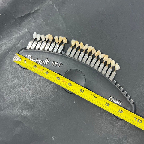 Dentsply Trubyte Portrait IPN Denture Tooth Shade Guide & Conversion Chart