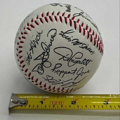 MLB Baseball Signed California Angels 1985 Team Autographed 25th Anniversary