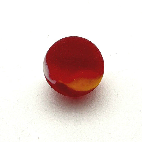 Vintage Glass Marbles Lot of 5 Swirl Patterns 5/8 Inch Red Blue Green Yellow