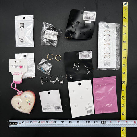 Claire's Paparazzi Fashion & Children's Ring Jewelry Lot 30+ Gold Silver Tone