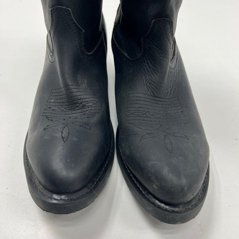 Durango TR760 Black Leather Western Cowboy Boots Men's Size 10.5 D