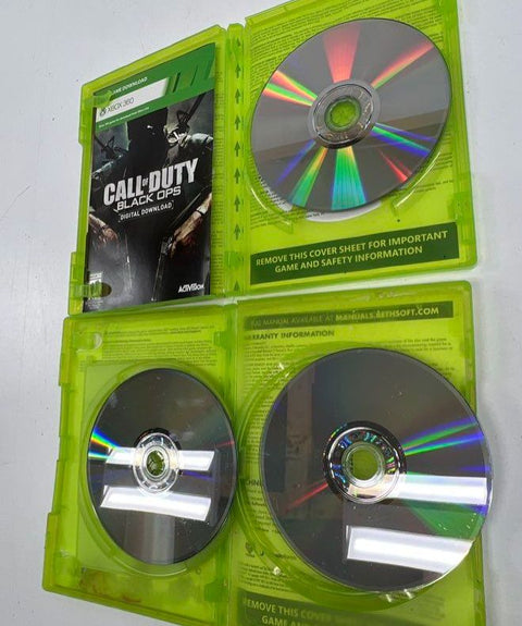 Elder Scrolls Skyrim Call of Duty Advanced Warfare Xbox 360 5 Game Lot