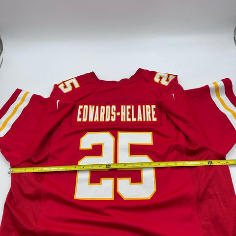 Nike Men's Kansas City Chiefs Clyde Edwards-Helaire #25 Red NFL Jersey Sz XXL