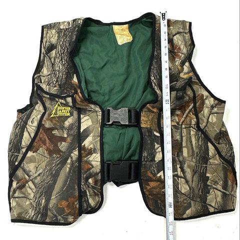 Hunting Safety Vest and Harness Lot Hunter Safety System Ameristep 3 Piece Camo