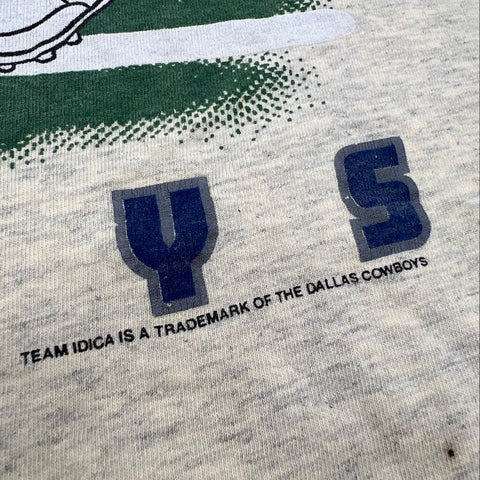 Vintage 1993 Looney Tunes Dallas Cowboys T-Shirt Single Stitch Changes Sz L