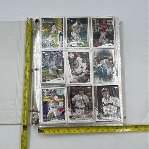 Baseball Card Lot MLB 1990s-2010s Topps Upper Deck Binder See Photos