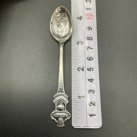 Rolex Bucherer Lucerne Silver Plate Collector Spoon Lion of Lucerne Vintage