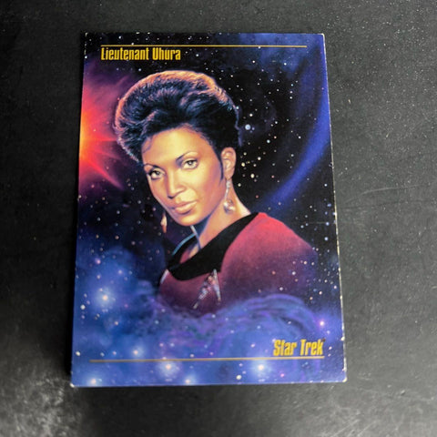 1993 SkyBox Star Trek Master Series 6 Card Lot Worf Uhura Scotty Borg