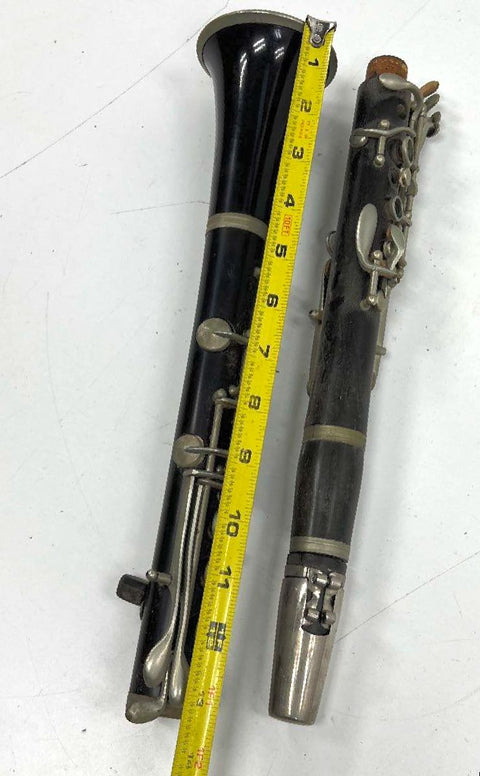 Vintage Gretsch Pathfinder Bb Clarinet Ebonite Body Nickel Keys For Parts