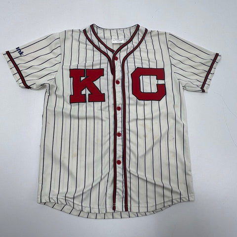 Match-Up KC Pinstripe Baseball Jersey #23 USA Logo Sleeve Mens Size M