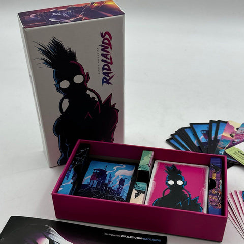 Radlands Card Game Roxley Games Post-Apocalyptic Dueling Open Box Complete