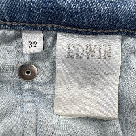 Edwin Women's NWT Blue Cassia Mini Boot High Rise Jeans Size 32