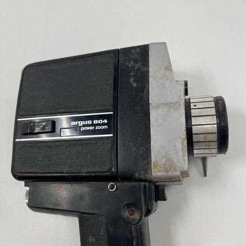 Vintage GAF ST/111 & Argus 804 Super 8 Movie Film Camera Lot Zoom Lens