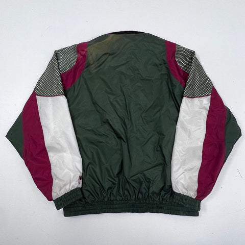 Vintage 90s Phoenix Coyotes NHL Pro Player Kachina Windbreaker Jacket Sz XL