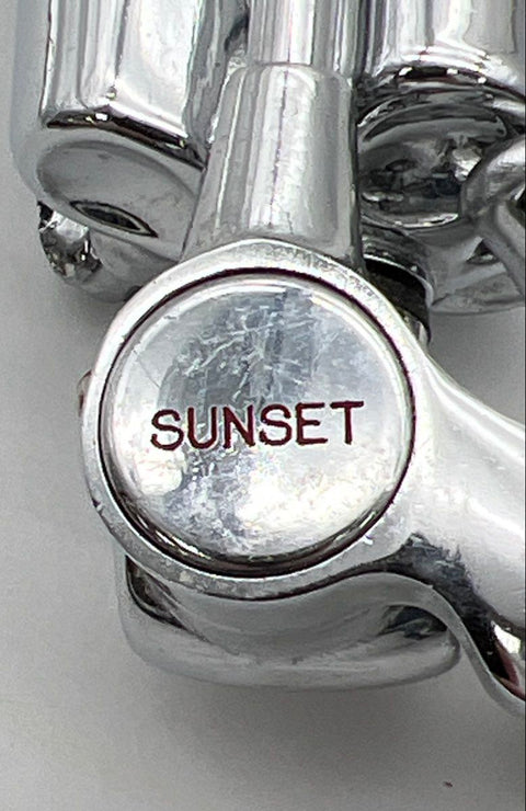 Vintage Sunset & Da-Lite Mid-Century Tabletop Camera Tripod Lot 2 W/Cases