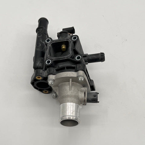 Engine Coolant Thermostat Housing Assembly with Sensors Plastic Aluminum
