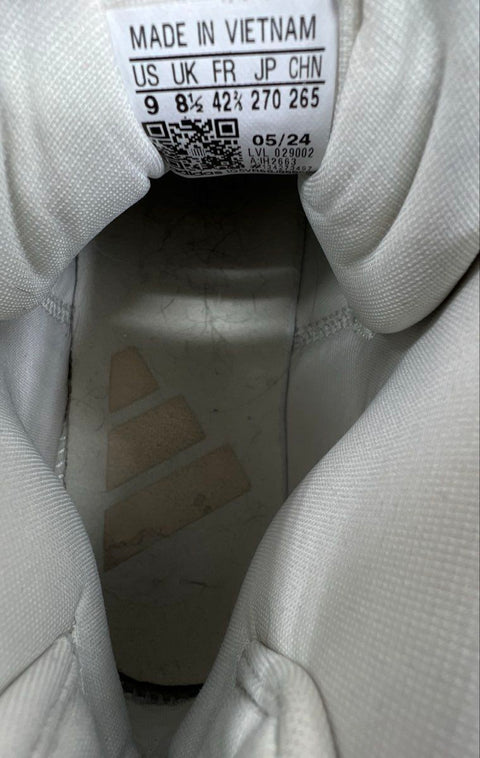 Adidas Crazy IIINFINITY Cloud White Cream Mid Top Basketball Shoes Size 9