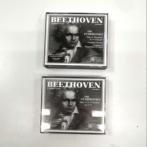 Beethoven The Complete Symphonies CD Lot Vol 1 & 2 Musical Heritage Society