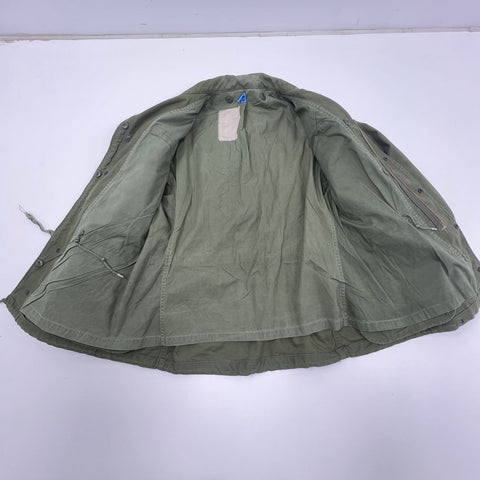 Vintage Creighton Inc Olive Green Padded Shooting Field Jacket Coat Men's L