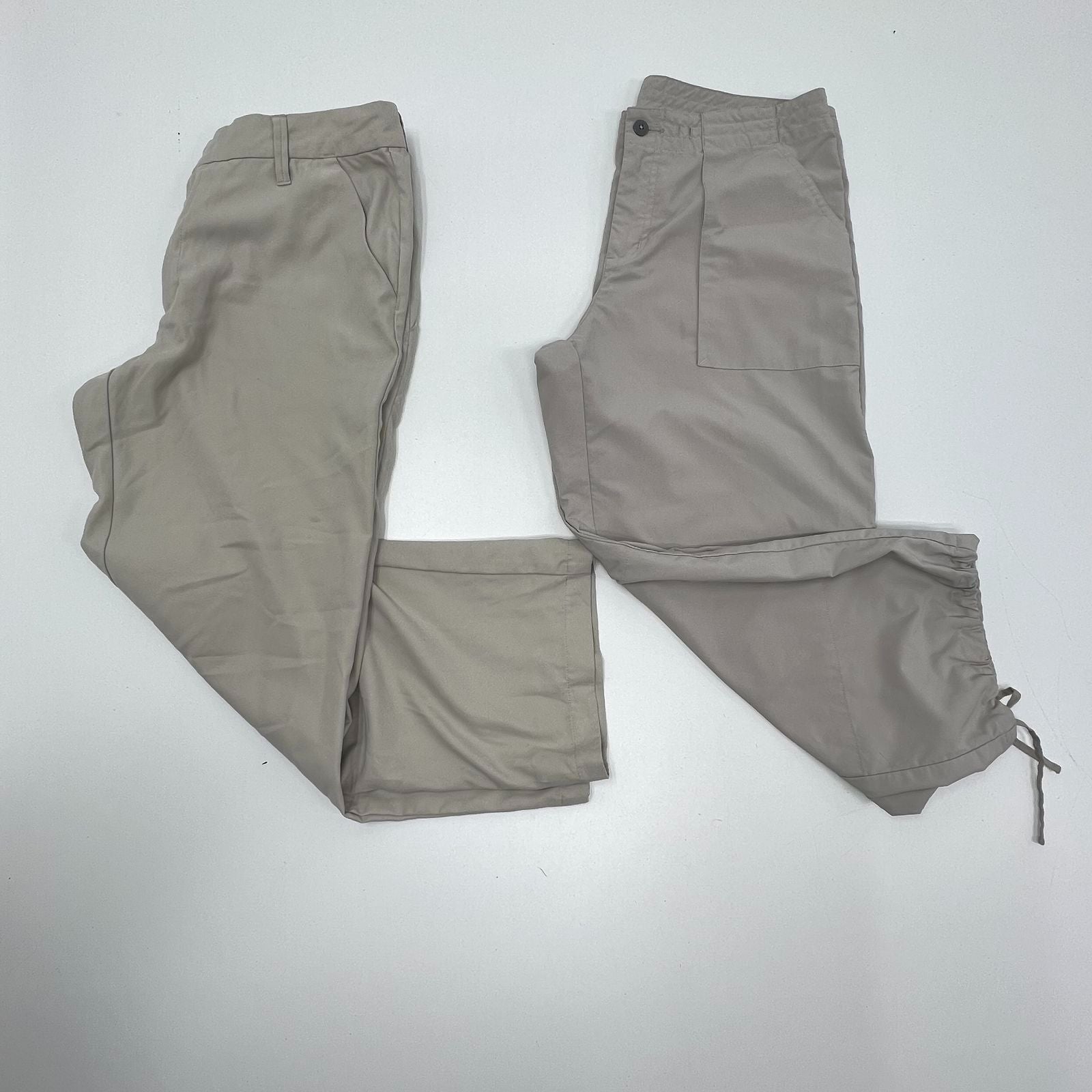 Patagonia Pants Lot 2 Pair Khaki Cargo Hiking Outdoor Women's Size 8 & 10