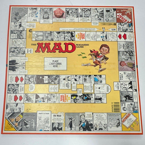 Vintage 1979 Parker Brothers The Mad Magazine Game Alfred E Neuman Board Game