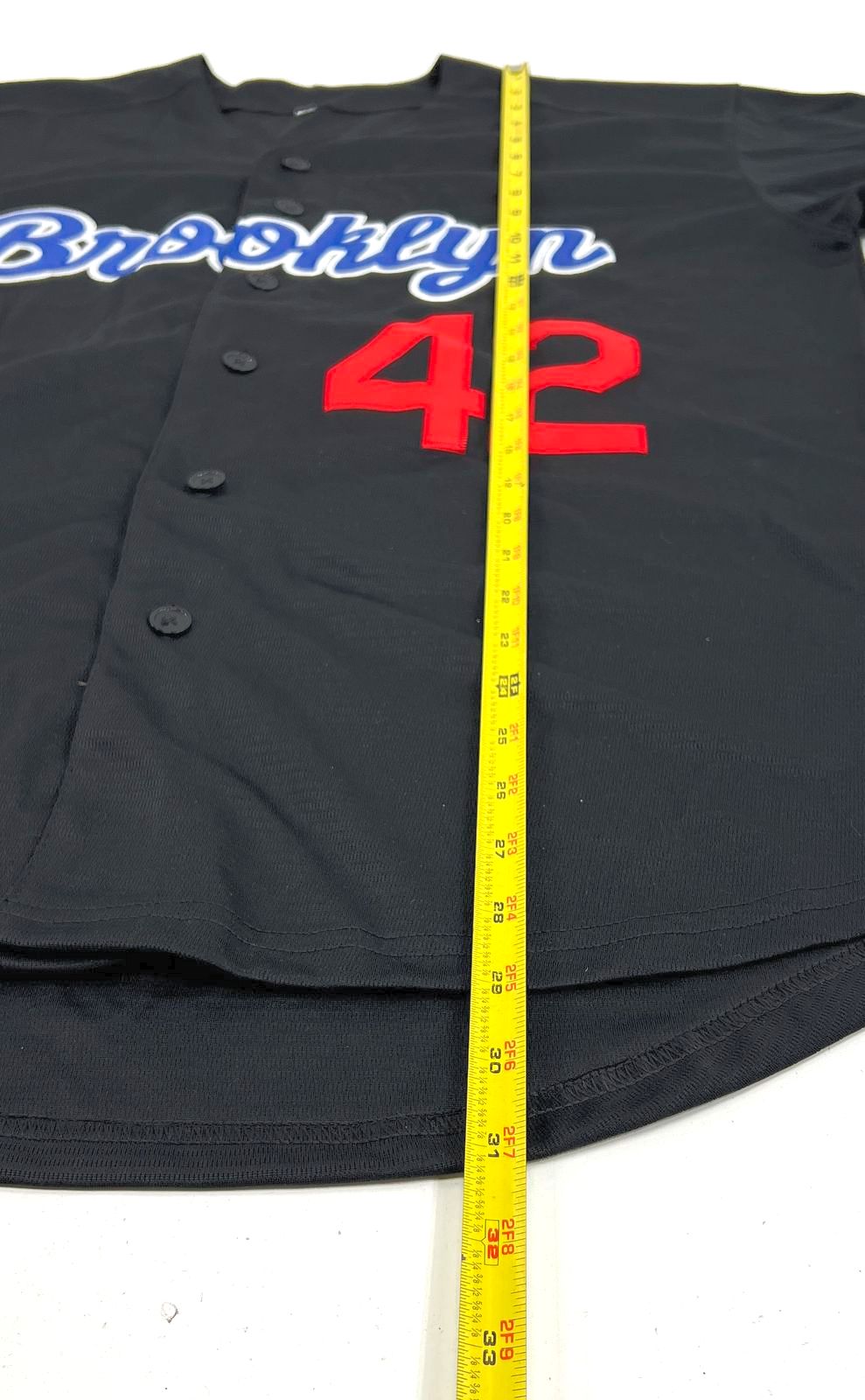Unbranded Jackie Robinson #42 Brooklyn Black Legend Baseball Jersey Men's L