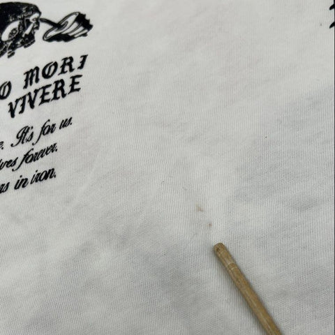 Darc Sport Men's Memento Mori Wolves T-Shirt White NFGU Limited Edition Size M