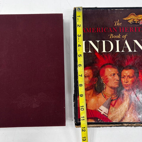 American Heritage Book of Indians JFK Intro Hardcover 1961 History 9x12