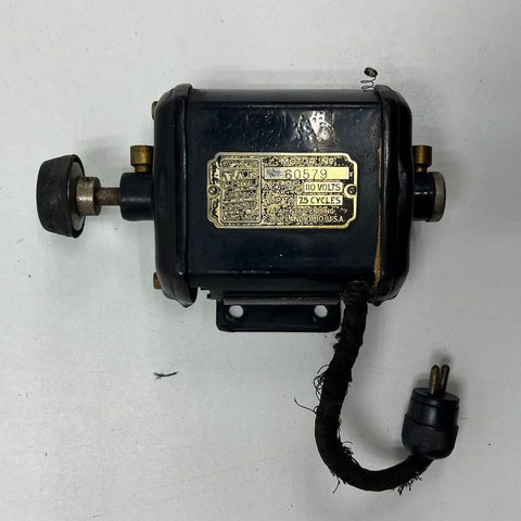 Vintage SEW E-Z Type S Sewing Machine Motor Black Metal Part No 80549