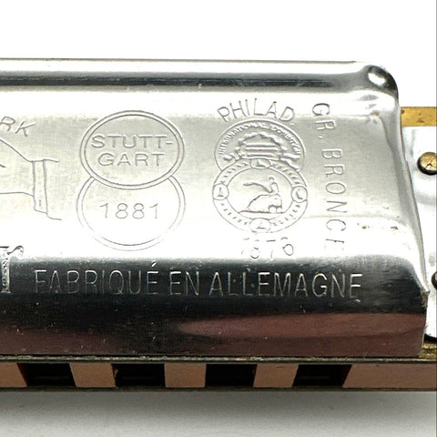 Hohner Marine Band No. 1896 Diatonic Harmonica Key of G A440 Made in Germany