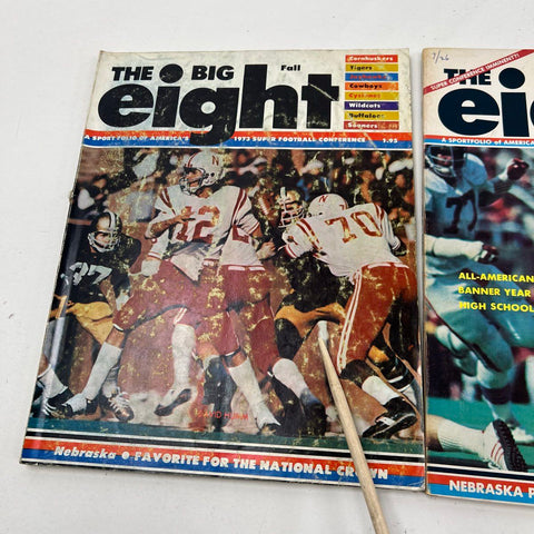 1974 Nebraska Program w/ Ticket + 5 Magazine Lot Huskers Football 1970s-80s