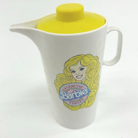 Vintage 1983 Mattel Barbie Genuine Teaset 20 Piece Plastic Play Set