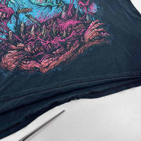 The Black Dahlia Murder Death Metal Graphic T-Shirt Double Stitch Gildan Sz L