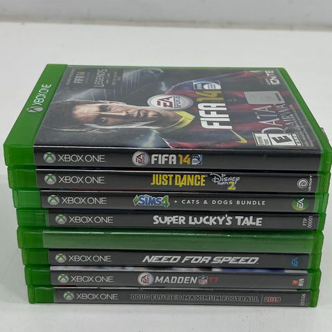 The Sims 4 Super Lucky's Tale Need for Speed Madden FIFA Xbox One 7 Game Lot