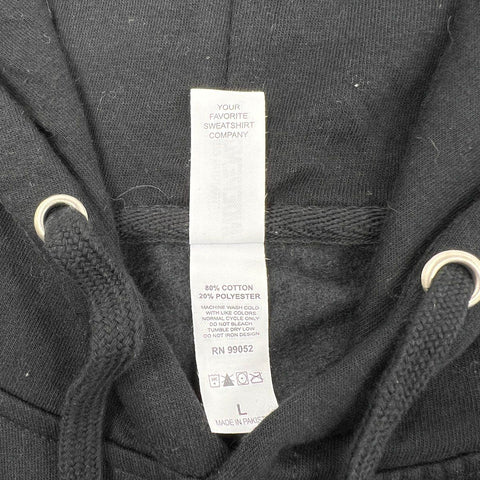 Silverstein Men's Black Crew Graphic Pullover Band Merch Hoodie Sz L