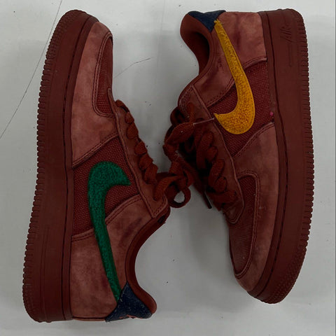 Nike Air Force 1 '07 LV8 La Familia Canyon Rust Sneaker Youth Size 5Y