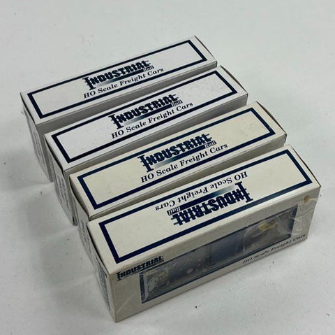 Industrial Rail HO Scale Freight Car 4-Lot Cities Service Frisco C&O New Sealed