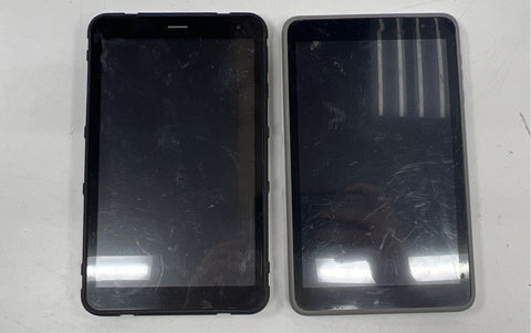 Mixed Brand Tablet Lot 7 Piece Toshiba Amazon Fire Verizon Naxa For Parts Only