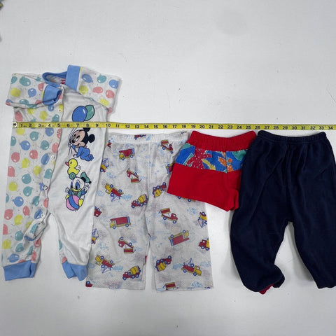 Vintage 90s Kids Clothing Lot Disney Lee Mickey Mouse Graphics Sz 24M 2Y