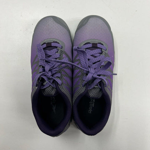 Reebok Speed TR Work RB451 Comp Toe Work Shoes Grey Purple Women's Size 6W DS
