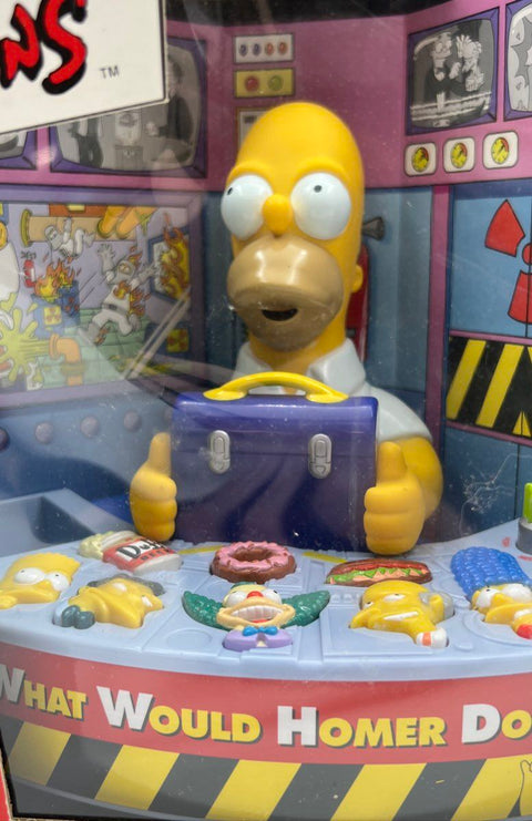 Tiger Electronics The Simpsons What Would Homer Do? Electronic Trivia Game NIB