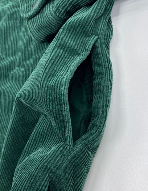 NWT Buffalo David Bitton Juno Green Corduroy Shirt Jacket Shacket Men's L