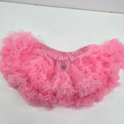 Leg Avenue Pink Ruffled Layered Tulle Mini Tutu Skirt Women's Plus Size 1X-2X