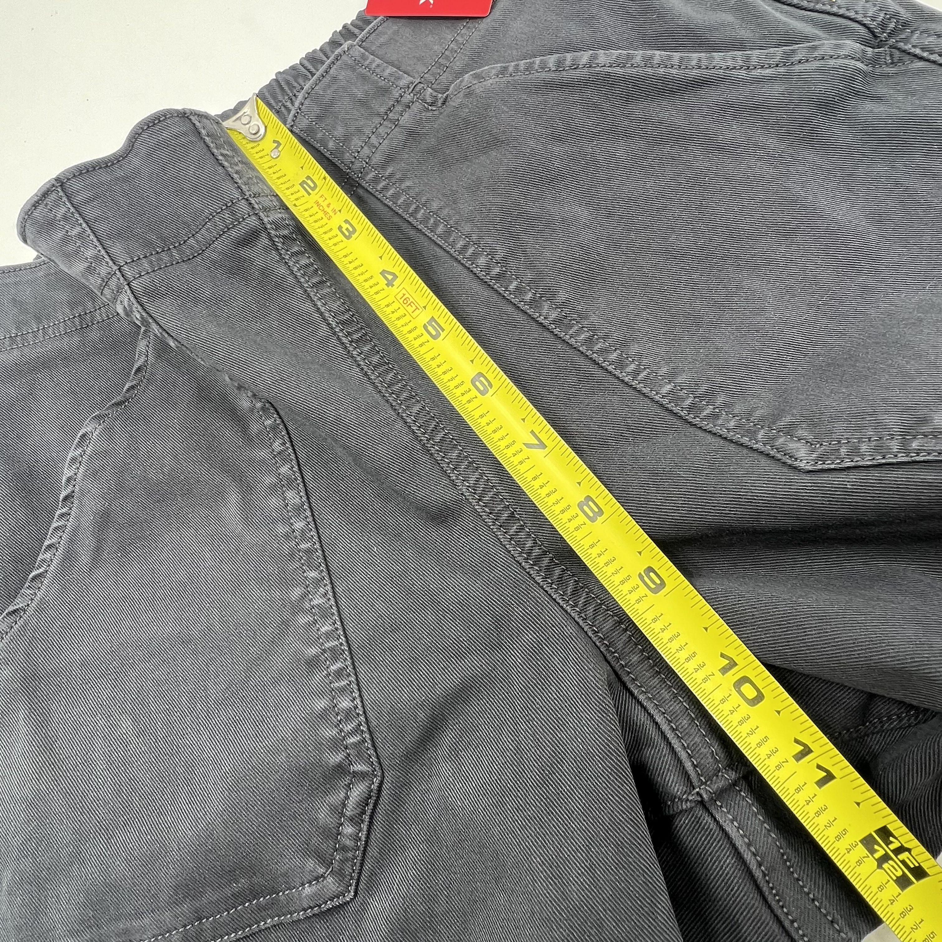 NWT Spanx Stretch Twill Cargo Jogger Washed Black Pant Size Medium